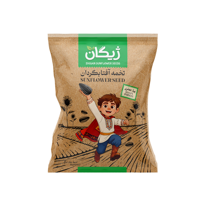 تخمه آفتابگردان پیاز و جعفری