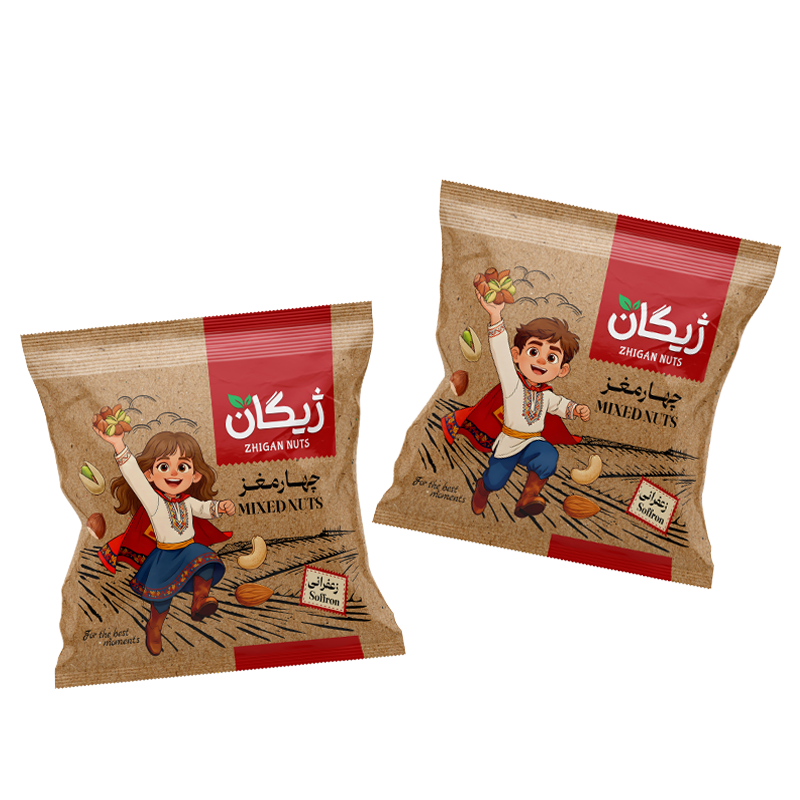 چهار مغز زعفرانی